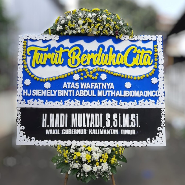 Karangan Bunga Duka Cita aula kodim 1016 palangkaraya